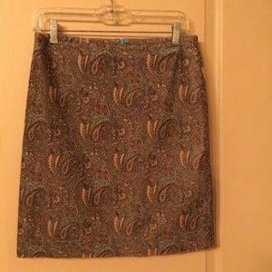 Corduroy skirt